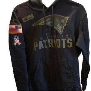 New England Patriots Black Hoodie